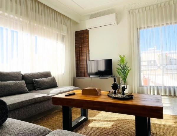 Rooftop Apartment for Rent in Abdoun, Amman | Wraparound Terrace & Views