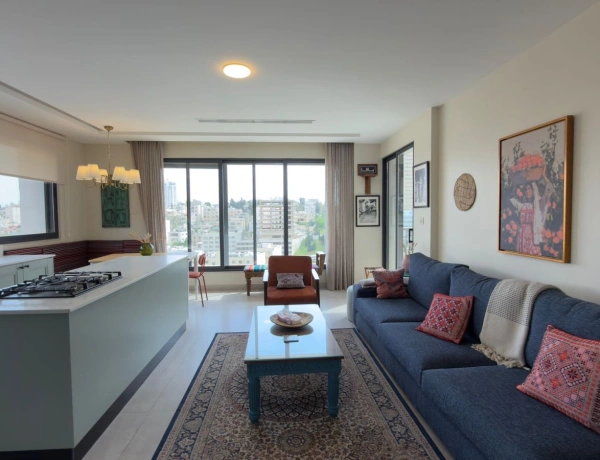 2-Bedroom Apartment with Stunning View for Rent in Jabal Al Weibdeh | Prime Amman Living