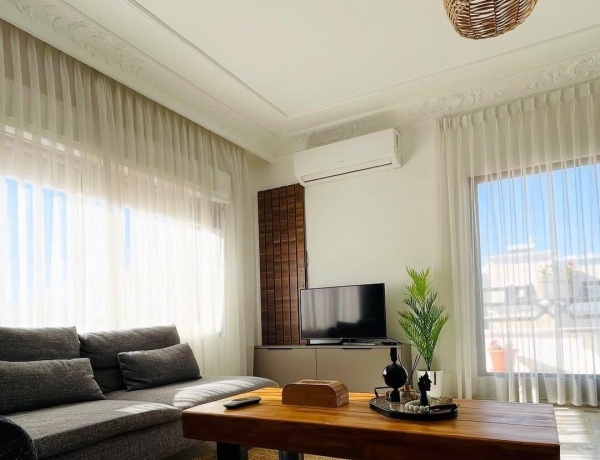 Rooftop Apartment for Rent in Abdoun, Amman | Wraparound Terrace & Views