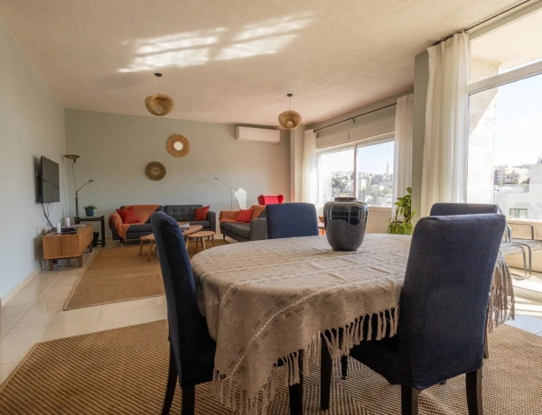 Fully Furnished 2-Bedroom Apartment for Rent in Weibdeh | Balcony, Parking, 142 sqm