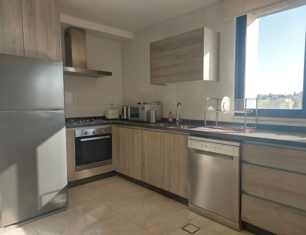 Modern 2-Bedroom Apartment with Balcony for Rent in Jabal Al Weibdeh | 90 m²