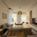 Distinctive 3-Bedroom Apartment for Rent | 170 sqm with Balcony & Central Heating – Sixth Floor