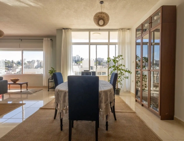 Fully Furnished 2-Bedroom Apartment for Rent in Weibdeh | Balcony, Parking, 142 sqm