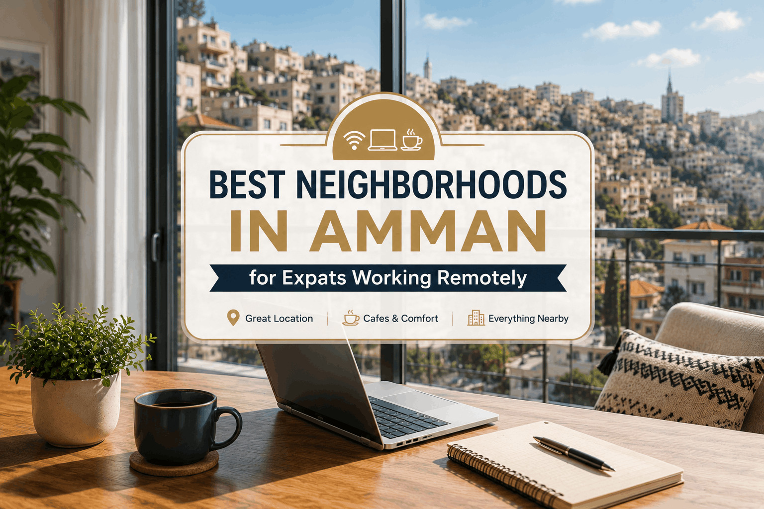 Best Neighborhoods in Amman for Expats Working Remotely