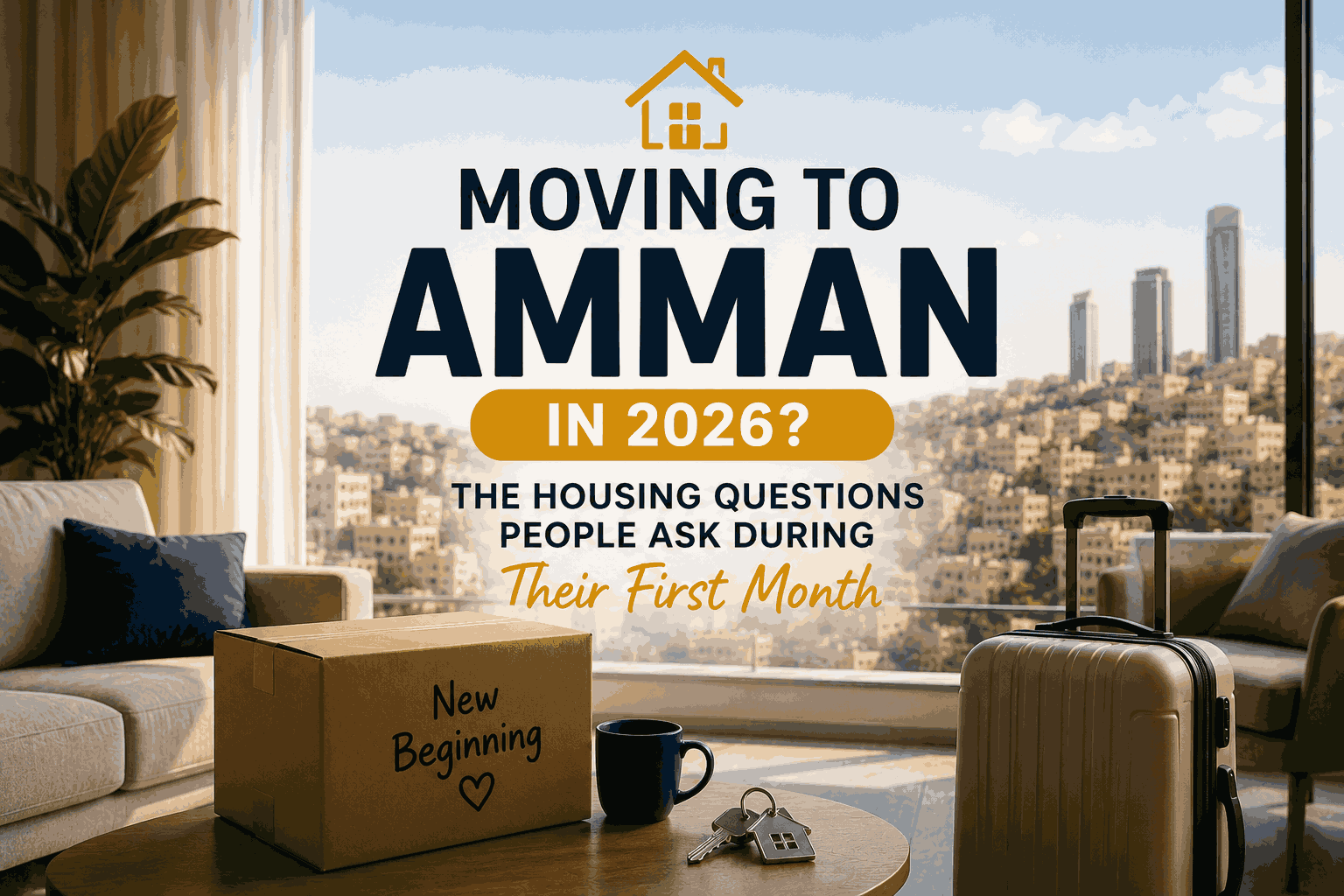 Moving to Amman in 2026? The Housing Questions People Ask During Their First Month