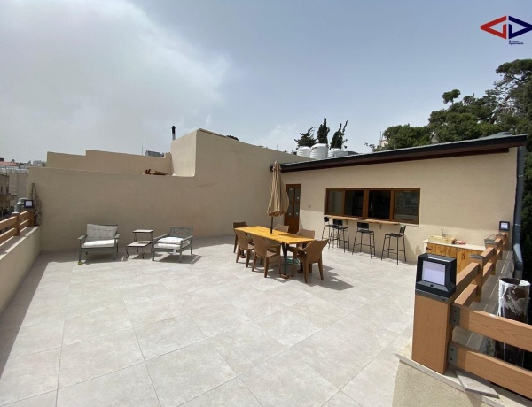 Rooftop Two-Bedroom Apartment in Jabal Al-Weibdeh | Private Terrace | Amman