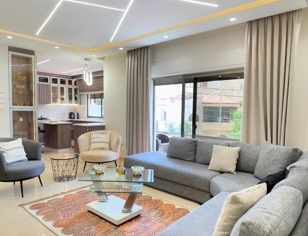 Fully Furnished 1-Bedroom Apartment for Rent in Deir Ghbar – Amman