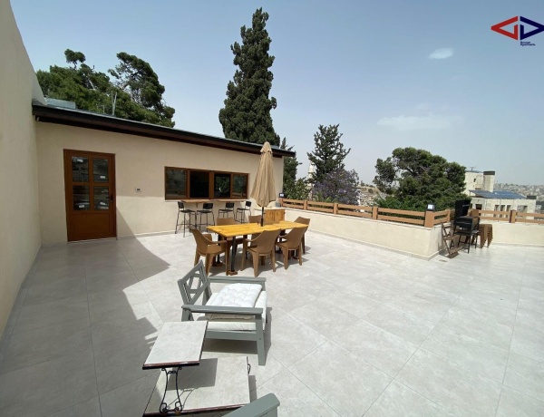 Rooftop Two-Bedroom Apartment in Jabal Al-Weibdeh | Private Terrace | Amman