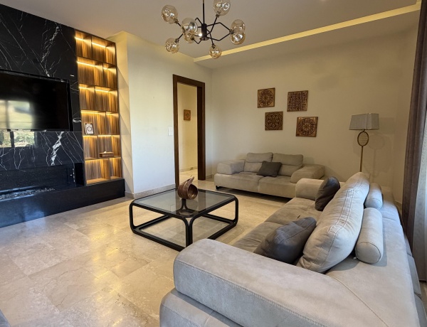 Luxury Three-Bedroom Apartment with Private Terrace for Rent in Abdoun, Amman