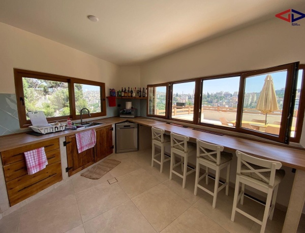 Rooftop Two-Bedroom Apartment in Jabal Al-Weibdeh | Private Terrace | Amman