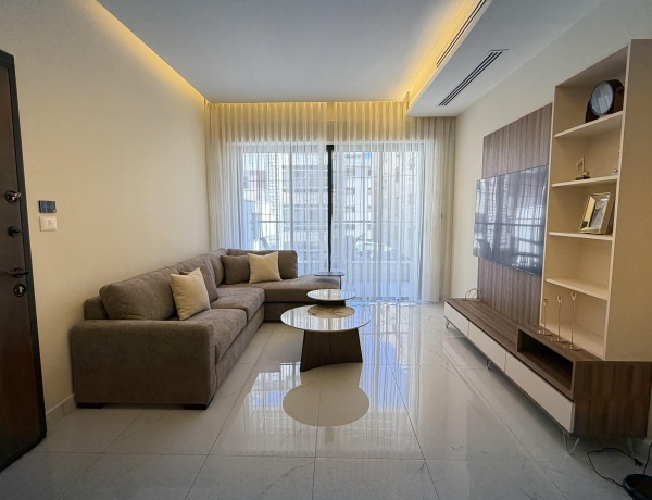 Two-Bedroom Apartment in Abdoun Near the American Embassy | Balcony | Amman