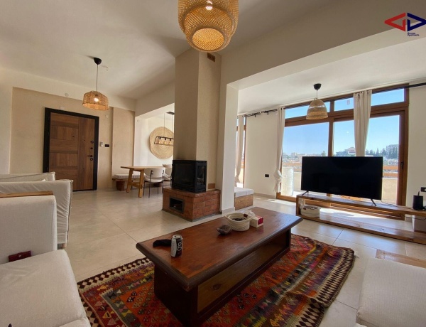 Rooftop Two-Bedroom Apartment in Jabal Al-Weibdeh | Private Terrace | Amman
